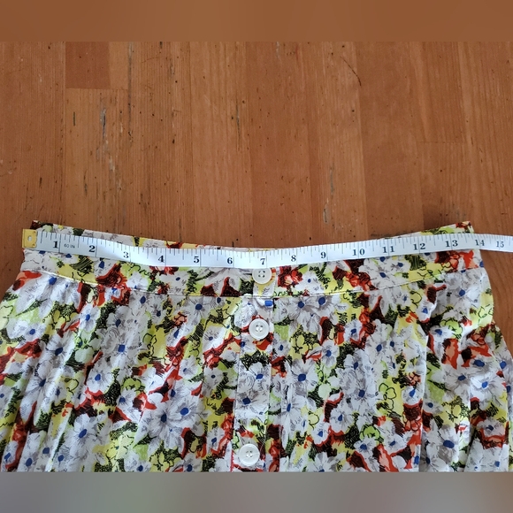 Paris Atelier & Other Stories Midi floral skirt size 4 - Picture 9 of 14